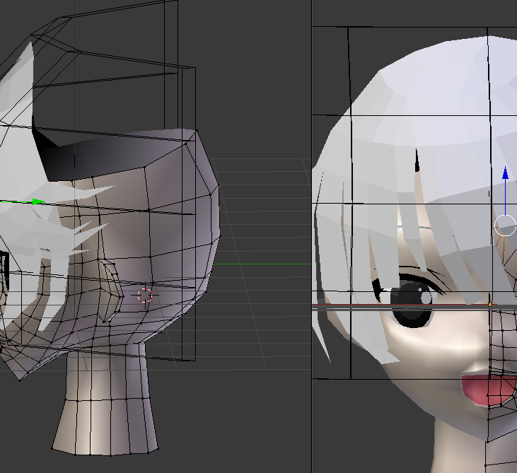 Blender標準テクニック ローポリキャラクター 3DCG