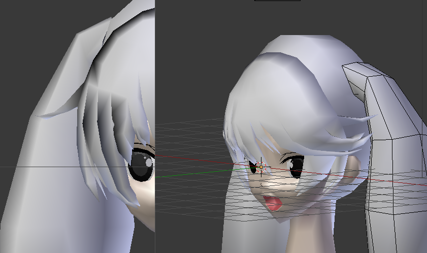 Blender 3DCGモデル キャラクター スクリーンショット