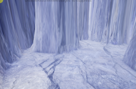 UnrealEngine4 ランドスケープ マップ 地形 岩 マテリアル スクリーンショット