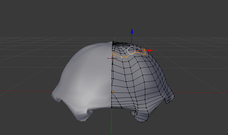Blender 3DCG モデリング メンダコ スライム 制作過程 スクリーンショット