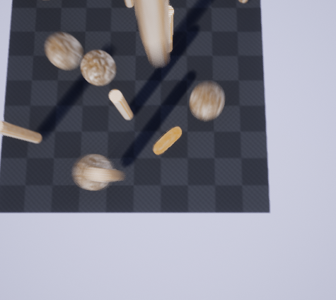 UnrealEngine4 ゲーム スクリーンショット ドーナツ 避ける アクションゲーム ブラウザゲーム チュロス