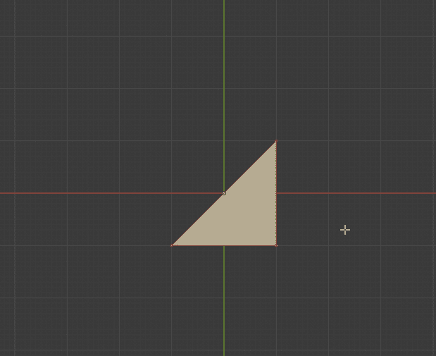 Blender ピボットポイント 三角形 3DCG モデリング