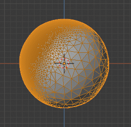 Blender ポリゴン数削減 モディファイアー 3DCG モデリング ICO球 