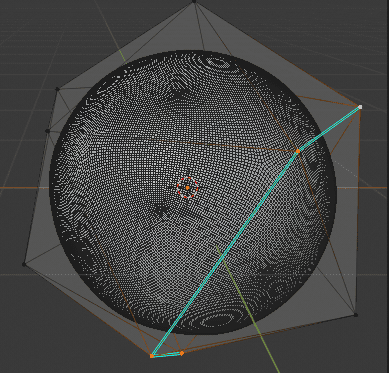 Blender ポリゴン数削減 モディファイアー 3DCG モデリング ICO球 シャープ