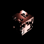 Blender マスク ソリッド化 辺分離 モディファイアー 3DCG モデリング Cube 立方体