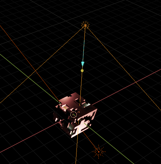 Blender ライト 3DCG モデリング Cube 立方体