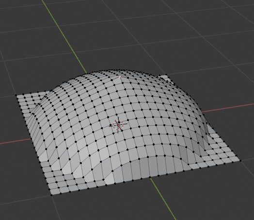 Blender プロポーショナル編集 モード ルート