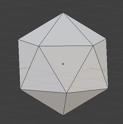 Blender リメッシュ モディファイアー 3DCG モデリング 正十二面体