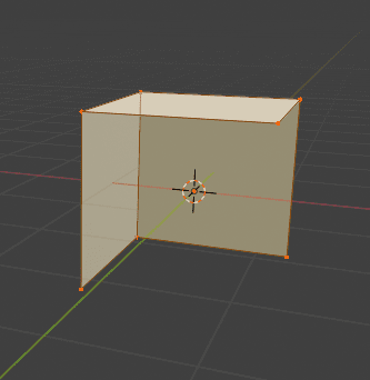 Blender ソリッド化 モディファイアー 厚み付け cube 立方体