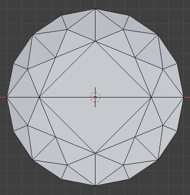 Blender 三角面化 モディファイアー 3DCG モデリング ダイヤモンド