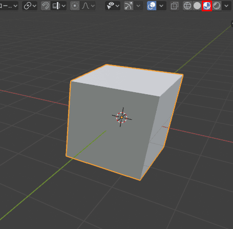 Blender 3Dビューのシェーディング ルック開発 3DCG モデリング