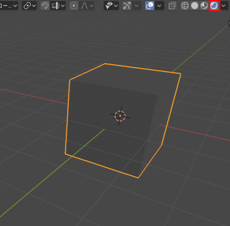 Blender 3Dビューのシェーディング レンダー 3DCG モデリング