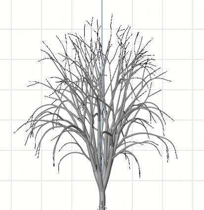 Blender アドオン カーブ Add-on Sapling_Tree_Gen 3DCG モデリング 木