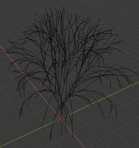 Blender アドオン カーブ Add-on Sapling_Tree_Gen 3DCG モデリング 木