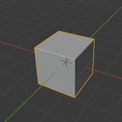 Blender 立方体 Cube オブジェクト 3DCG モデリング