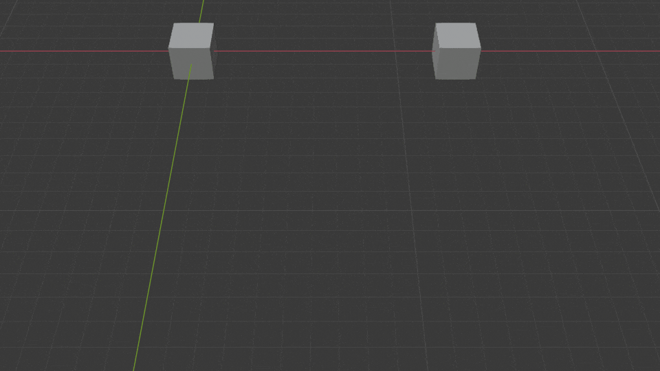 Blender  パーティクル エミッター 3DCG 立方体 Cube