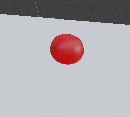 Blender クロス シミュレーション 3DCG モデリング ボール