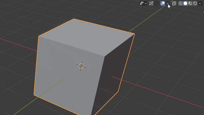 Blender 面の向き 法線 3DCG モデリング