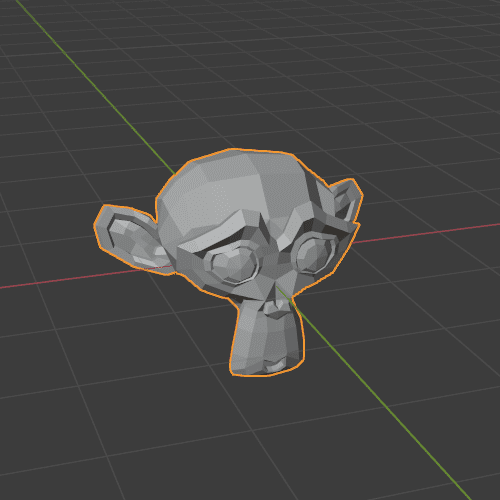 Blender モンキー メッシュ 3DCG
