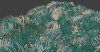 Blender カスタム法線 カスタム分割法線 分割カスタム法線 法線編集 normals 3DCG モデリング 草 草原 パーティクル ヘアー