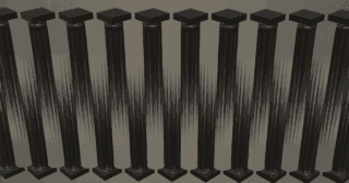 Blender 法線編集 モディファイアー 分割法線 カスタム法線 3DCG モデリング 騙し絵 不可能円柱